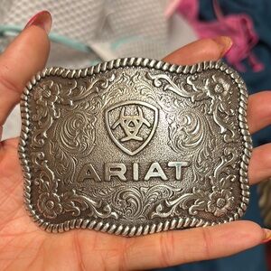 Ariat Silver Belt Buckle